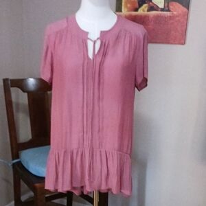 Elegant Mauve Women's Top